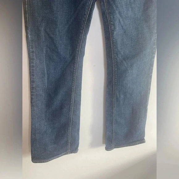 🎯 James Jeans Dry‎ Aged Denim Straight Low Rise Jimmy Istanbul Jeans Sz 26 0163 - Picture 4 of 12